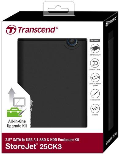 Transcend leergehäuse ssd hdd - transcend,
